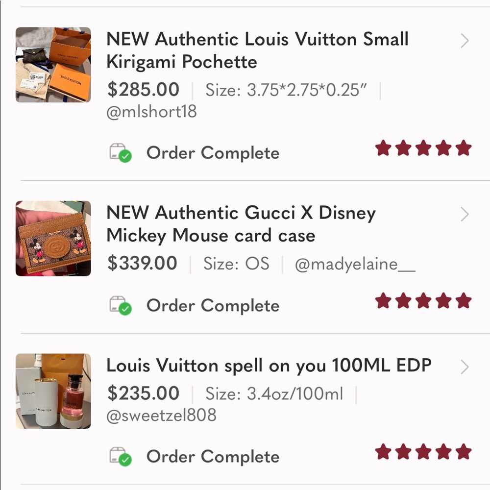 100% authentic items, buy confidently!
